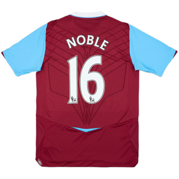 2008-09 West Ham Home Shirt Noble #16 - 9/10 - (S)