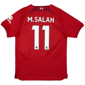 2022-23 Liverpool Home Shirt M.Salah #11 - 5/10 - (S)