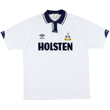 1991-93 Tottenham Home Shirt - 10/10 - (M)
