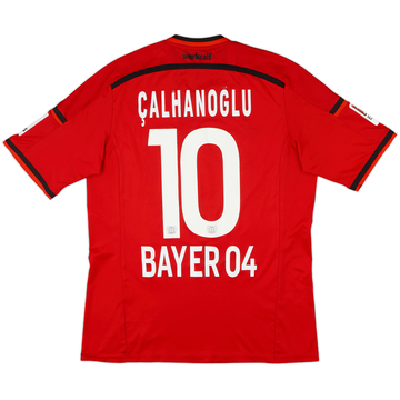 2014-15 Bayer Leverkusen Home Shirt Calhanoglu #10 - 6/10 - (L)