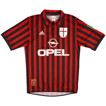 1999-00 AC Milan Centenary Home Shirt - 9/10 - (S)