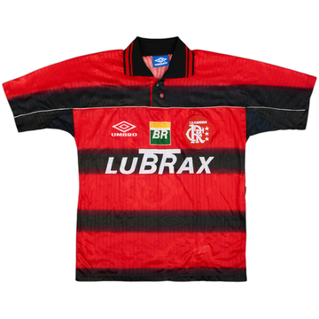 1997-99 Flamengo Home Shirt - 9/10 - (L)