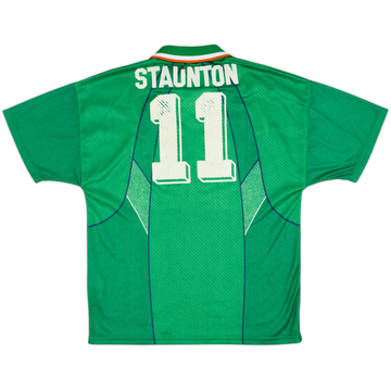 1994-95 Ireland Home Shirt Staunton #11 - 6/10 - (M)
