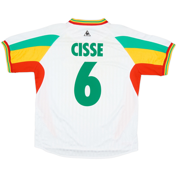 2002-04 Senegal Home Shirt Cisse #6 - 9/10 - (M)
