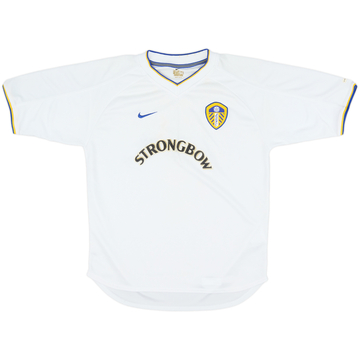 2000-02 Leeds United Home Shirt - 7/10 - (XL.Boys)