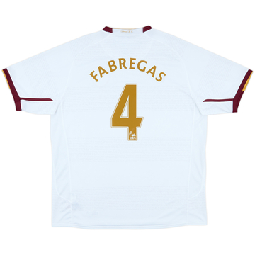 2007-08 Arsenal Away Shirt Fabregas #4 - 8/10 - (XL)