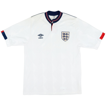 1987-90 England Home Shirt - 10/10 - (M)