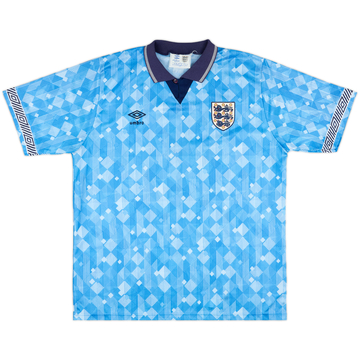 1990-92 England Third Shirt - 8/10 - (L)