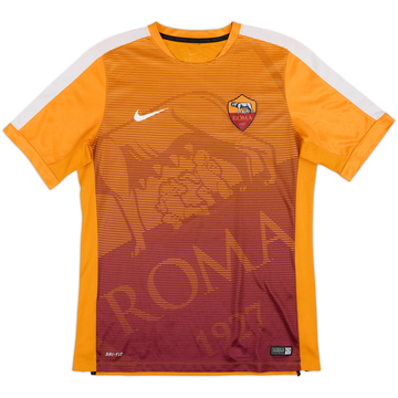 2015-16 Roma Nike Training Shirt - 8/10 - (L)