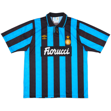 1992-94 Inter Milan Home Shirt - 10/10 - (L)