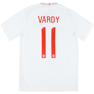 2018-19 England Home Shirt Vardy #11 - 8/10 - (M)