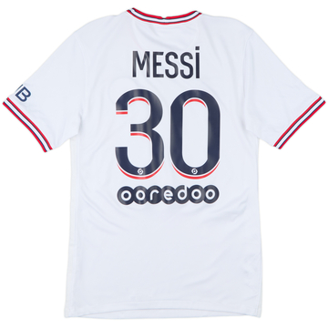 2021-22 Paris Saint-Germain Fourth Shirt Messi #30 - 8/10 - (XS)