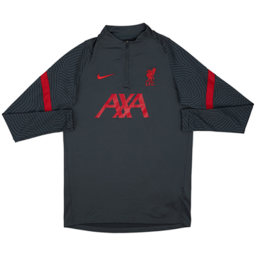 2020-21 Liverpool Nike 1/4 Zip Drill Top - 8/10 - (M)