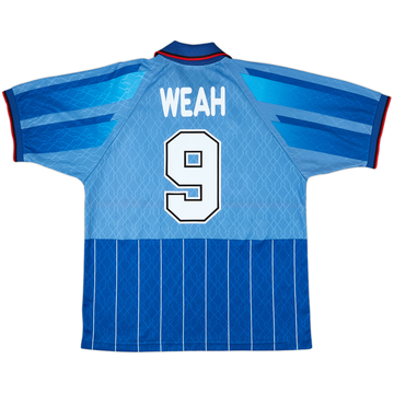 1995-96 AC Milan Fourth Shirt Weah #9 - 8/10 - (XL)