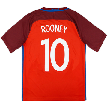 2016-17 England Away Shirt Rooney #10 - 6/10 - (M)