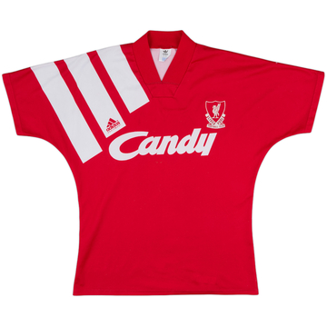 1991-92 Liverpool Home Shirt - 5/10 - (M)