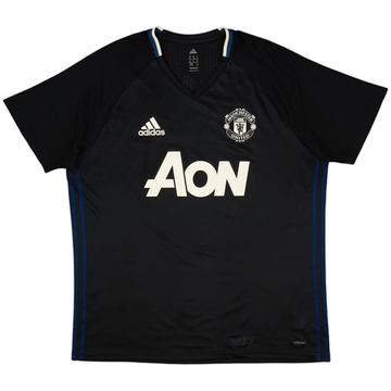 2016-17 Manchester United adizero Training Shirt - 9/10 - (XL)