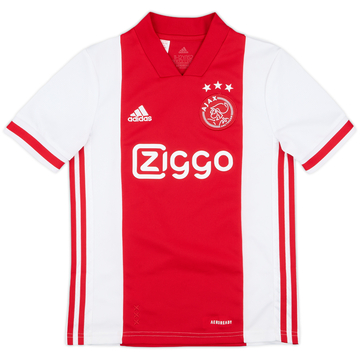 2020-21 Ajax Home Shirt - 9/10 - (M.Boys)
