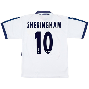 1995-97 Tottenham Home Shirt Sheringham #10 - 9/10 - (M)