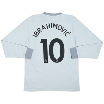 2017-18 Manchester United Third L/S Shirt Ibrahimovic #10 - 10/10 - (M)