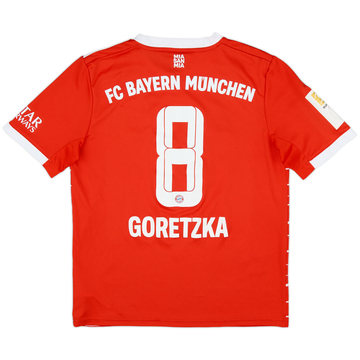 2022-23 Bayern Munich Home Shirt Goretzka #8 - 8/10 - (XL.Boys)