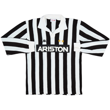 1982-83 Juventus Home L/S Shirt - 8/10 - (L)