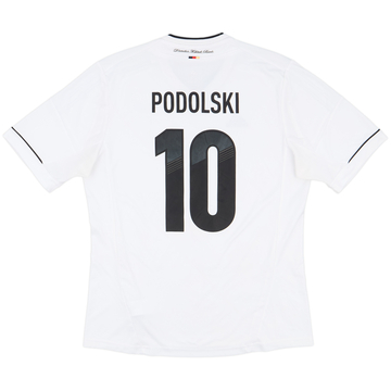 2012-13 Germany Home Shirt Podolski #10 - 4/10 - (L)