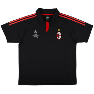 2005-06 AC Milan adidas CL Polo Shirt - 9/10 - (M)