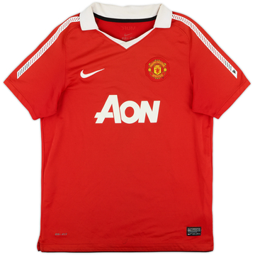 2010-11 Manchester United Home Shirt - 6/10 - (L.Boys)