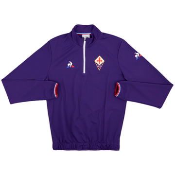 2017-18 Fiorentina Le Coq Sportif 1/4 Zip Drill Top - 10/10 - (S)
