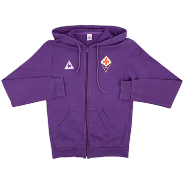 2016-17 Fiorentina Le Coq Sportif Zipped Hooded Sweat Top - 6/10 - (XS)