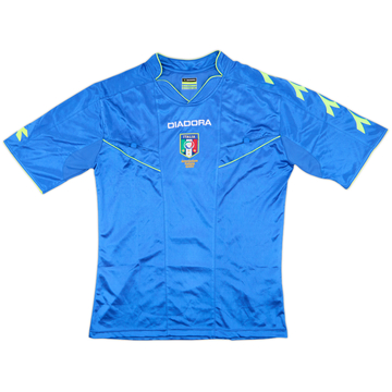 2013-14 Italy Diadora Referee Shirt - 9/10 - (L)