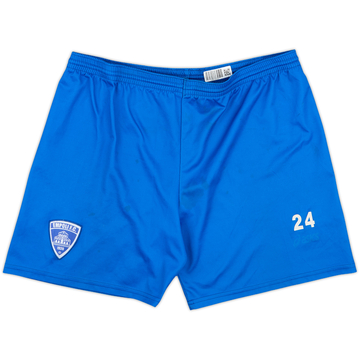 2004-05 Empoli Player Issue Home Shorts #24 - 4/10 - (L)