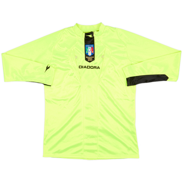 2000s Italy Diadora Referee L/S Shirt - 9/10 - (M)