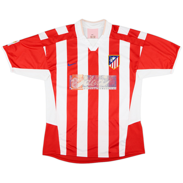 2002-03 Atletico Madrid Home Shirt - 5/10 - (M)