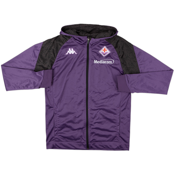 2023-24 Fiorentina Kappa Hooded Track Jacket - 8/10 - (M)