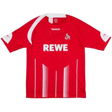 2009-10 FC Koln Signed Home Shirt - 7/10 - (XL.Boys)