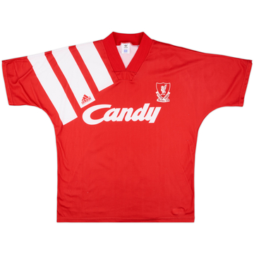 1991-92 Liverpool Home Shirt - 7/10 - (L)