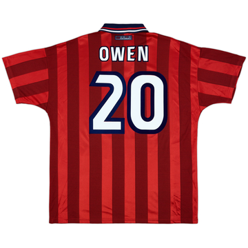 1997-99 England Away Shirt Owen #20 - 9/10 - (XL)