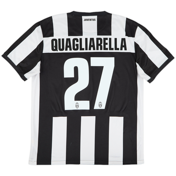 2012-13 Juventus Home Shirt Quagliarella #27 - 5/10 - (L)