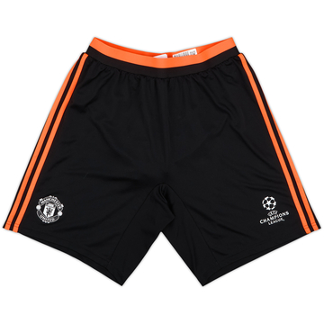 2015-16 Manchester United CL adidas Training Shorts - 9/10 - (M)