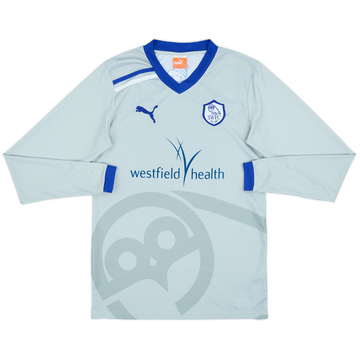 2011-12 Sheffield Wednesday Away L/S Shirt - 8/10 - (S)