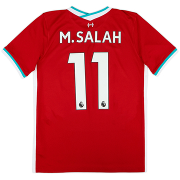 2020-21 Liverpool Home Shirt M.Salah #11 - 10/10 - (XL.Boys)