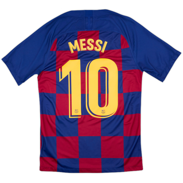 2019-20 Barcelona Home Shirt Messi #10 - 10/10 - (S)