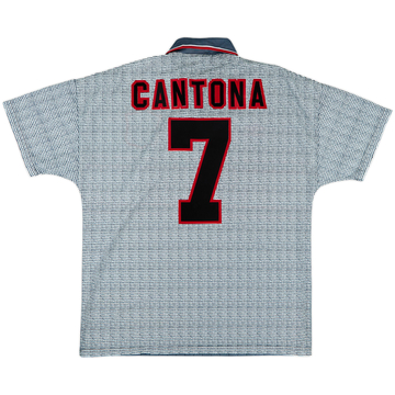1995-96 Manchester United Away Shirt Cantona #7 - 10/10 - (L)