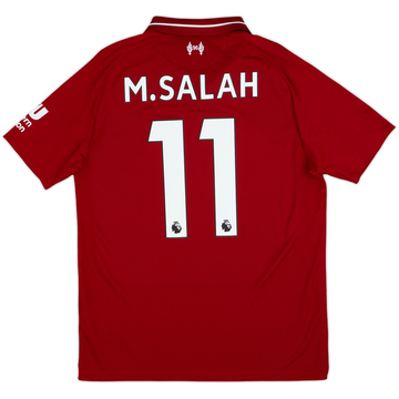 2018-19 Liverpool Home Shirt M.Salah #11 - 10/10 - (S)