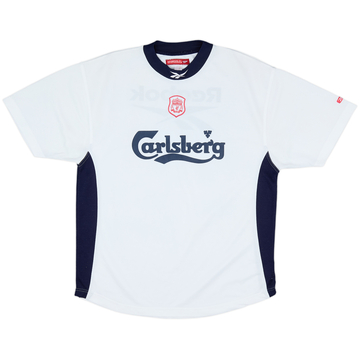 1999-00 Liverpool Reebok Training Shirt - 8/10 - (S)
