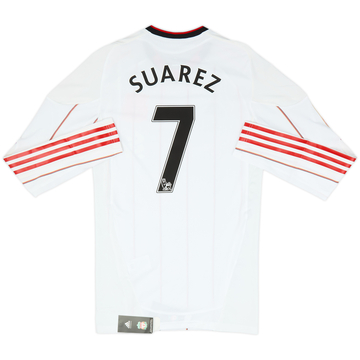 2010-11 Liverpool Player Issue Away L/S Shirt Suarez #7 (L)