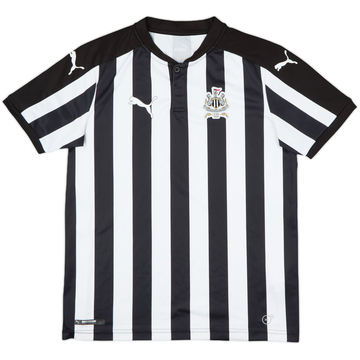 2017-18 Newcastle Home Shirt - 9/10 - (L.Boys)