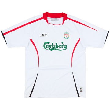 2005-06 Liverpool Away Shirt - 6/10 - (L.Boys)